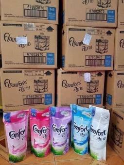 Nước xả vải Comfort Thái thơm lâu Hương Ban Mai 580ml