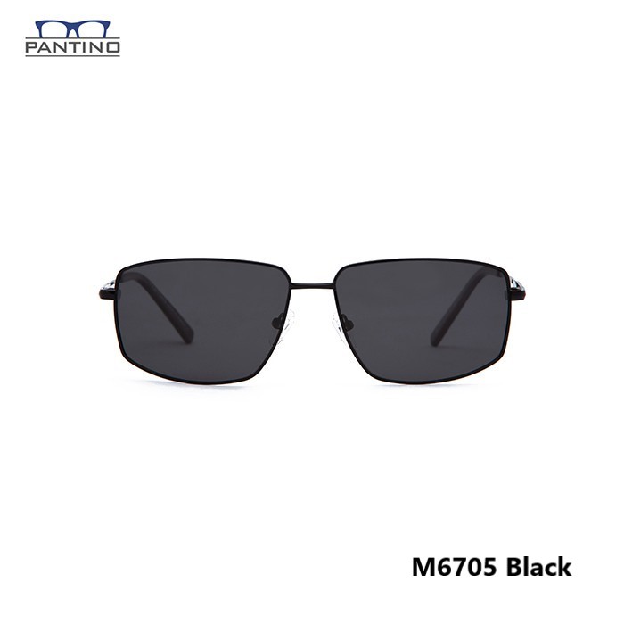 Kính Râm , Kính Mát Nam, Nữ Phân Cực, Chống Tia UV, Chống Chói Lóa PANTINO Chính Hãng Hàn Quốc Mã M6705 Black