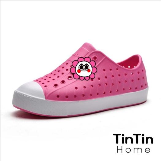 ✹ Giày nhựa đi mưa đi biển WNC NATIVE - Chất liệu nhựa xốp siêu nhẹ đế chống trơn không thấm nước - 2 màu tương phản