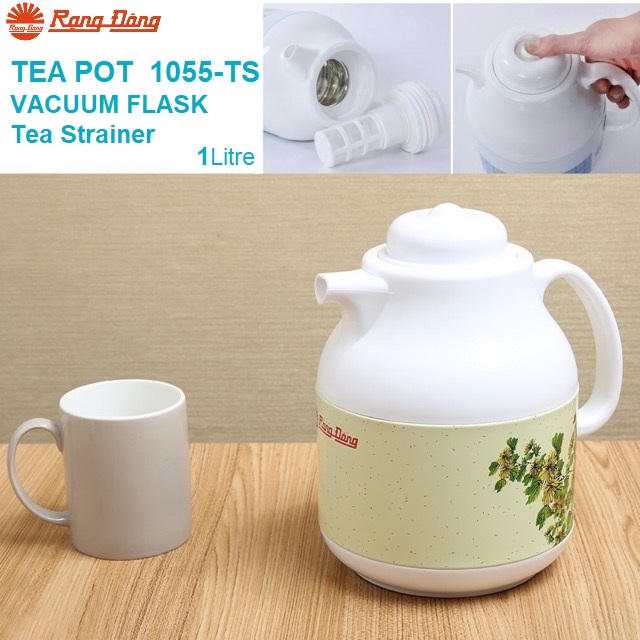 Phích ấm trà có lõi lọc rạng đông 1055 ts 1 lít