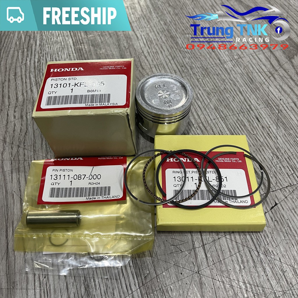 Piston bạc wave thái 110 zin chính hãng.