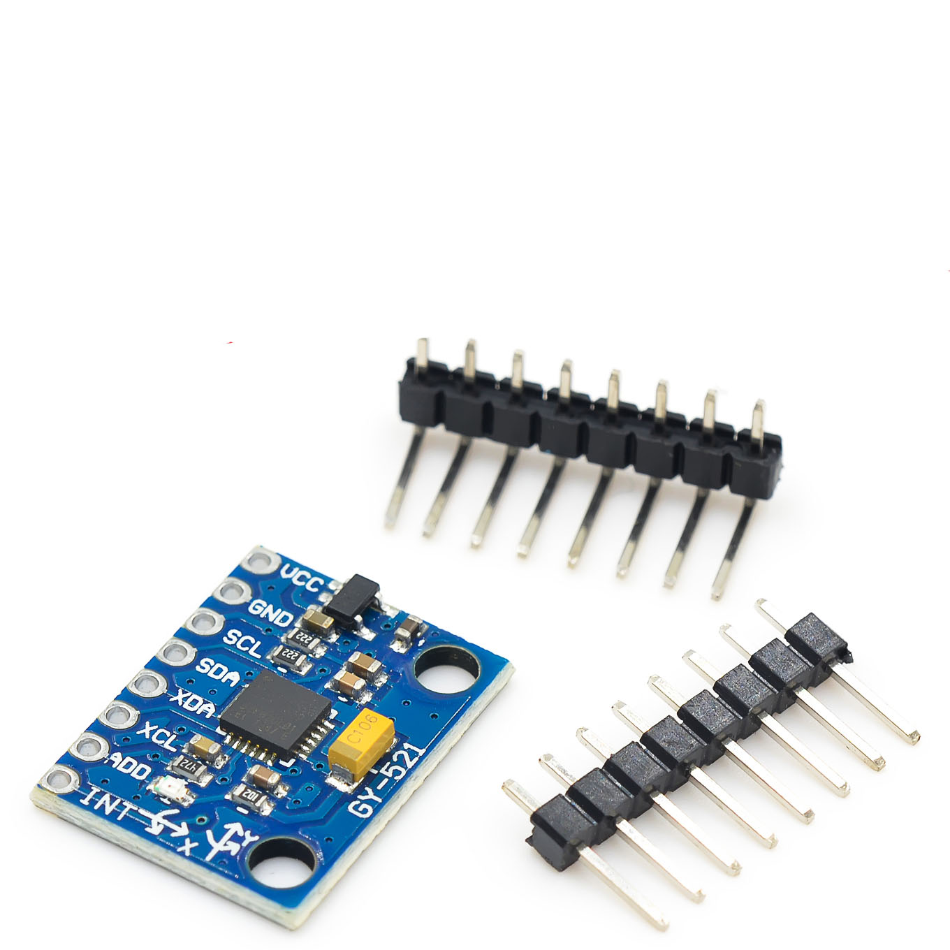 Mô-đun gy-521 mpu-6050 con quay hồi chuyển gia tốc ba trục mô-đun 6dof