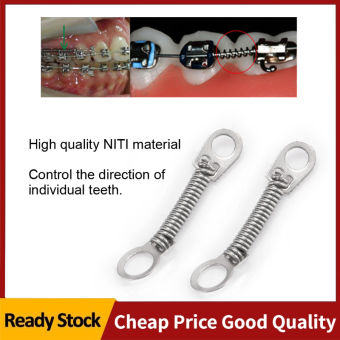 10 Cái/túi CuộN Kín Chỉnh Nha Lò Xo NITI Đóng CuộN Phụ Kiện Nha Khoa Lò Xo 0.012*6Mm