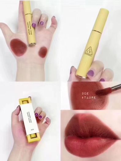 SON 3CE HÀN QUỐC CHÍNH HÃNG ĐỦ 3 MÀU ĐƯỢC KIỂM TRA MÃ VẠCH