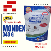 Mondex 360g Dextrose Powder for Dogs and Cats, 340g