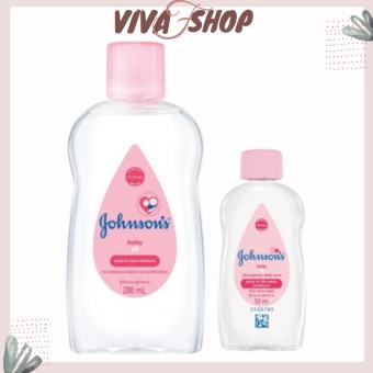 Dầu JOHNSON Baby Oil 200ml - 50ml / Dầu mát xa cho bé