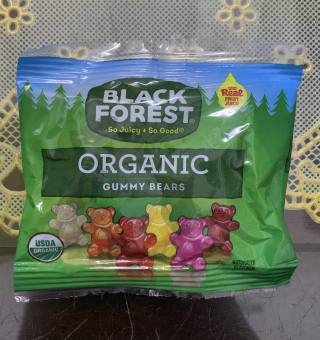 (10/2024)Kẹo Dẻo Organic Gummy Bear BLACK FOREST 23g/gói