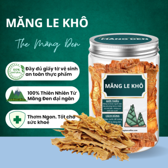 Măng Le Khô Măng Đen 250gr Đặc Sản The Măng Đen Kon Tum