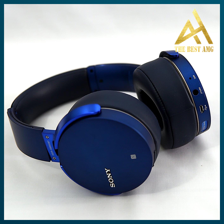 Tai nghe chụp tai headphone bluetooth không dây có mic sony mdr-xb950 nghe nhạc chơi game âm thanh sống động
