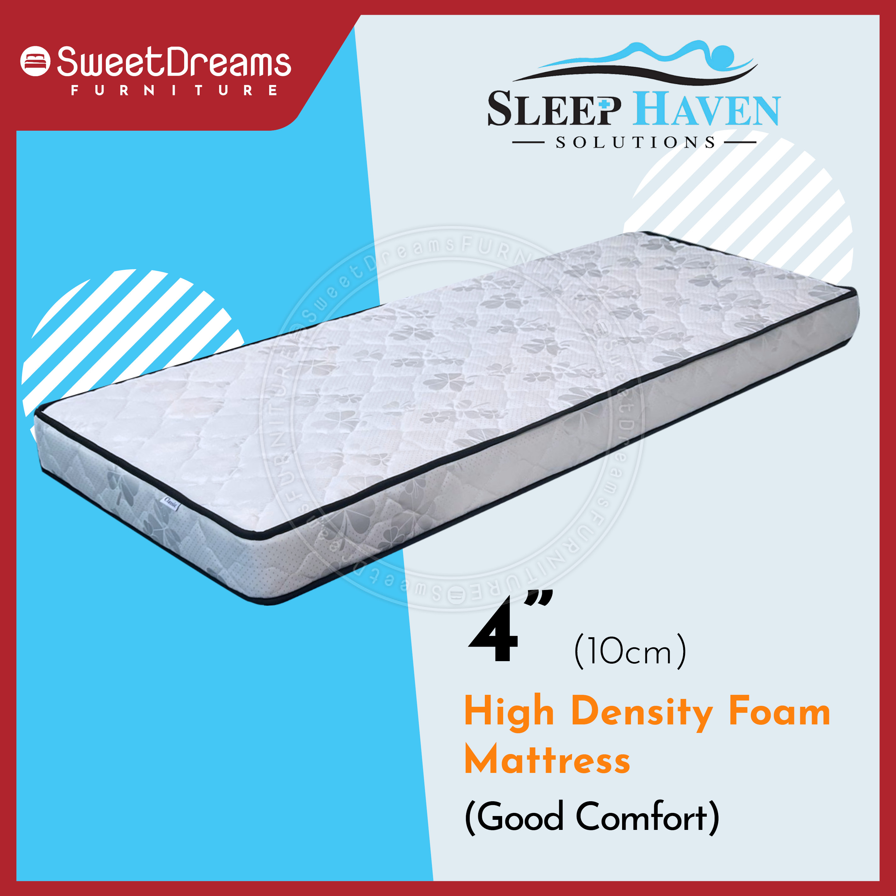 super single foam mattress