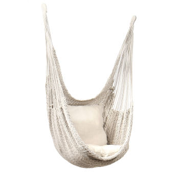 Ghế Võng Dây Treo Thoải Mái 130X100Cm Ghế Xích Đu Canva Ghế Macrame Mềm Ngoài Trời Trong Nhà Sân Vườn [Trọng Lượng-120Kg]