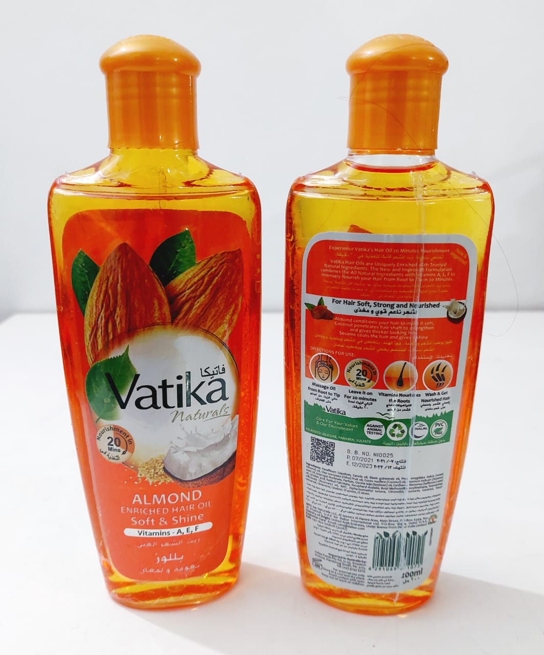 Buy Dabur Vatika Naturals Almond Enriched Hair Oil 200ml