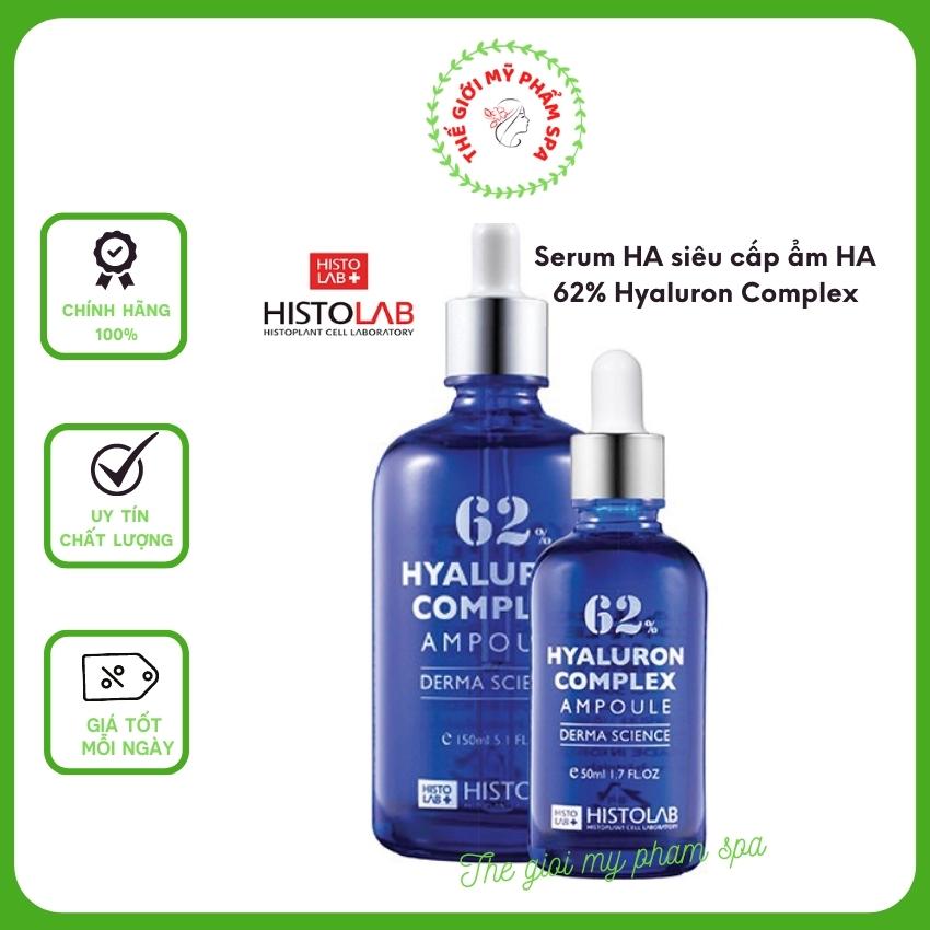 [Histolab+] Serum 62 Histolab Tinh chất ốc sên HA siêu dưỡng ẩm 62% Hyaluron Complex Ampoule | Thegioimyphamspa