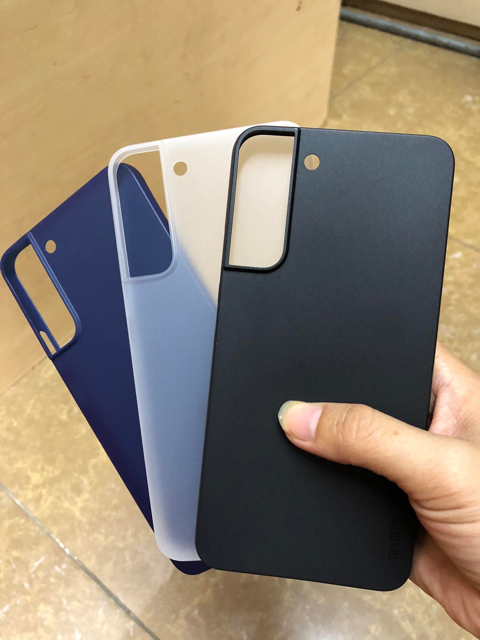 Ốp lưng samsung galaxy s22 plus siêu mỏng nhám mờ hiệu memumi