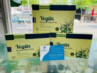 Vegtin Xuyên Tâm Liên - Hỗ trợ giảm ho, đờm; Giảm ngứa, rát họng