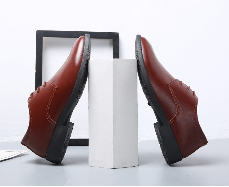 Giày Công Sở Phong Cách Anh Quốc Cho Nam Giày Tây Trang Trọng Đế Mềm Chú Rể Hàn Quốc Giày Da Đám Cưới Mùa Xuân Thu LZ00489 14