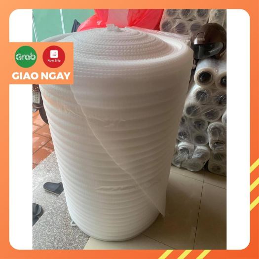 uJqiugZo (Giao ngay bằng Now/Grab) Cuộn 100 mét - 150 mét Xốp Pe Foam gói hàng 2 li/3 li (2 mm/2 ly/3 mm/2 ly) gói hàng dễ vỡ