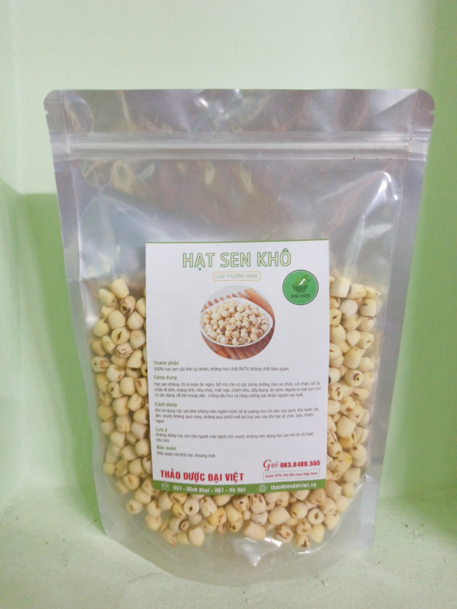Hạt sen khô loại thượng hạng - DB108