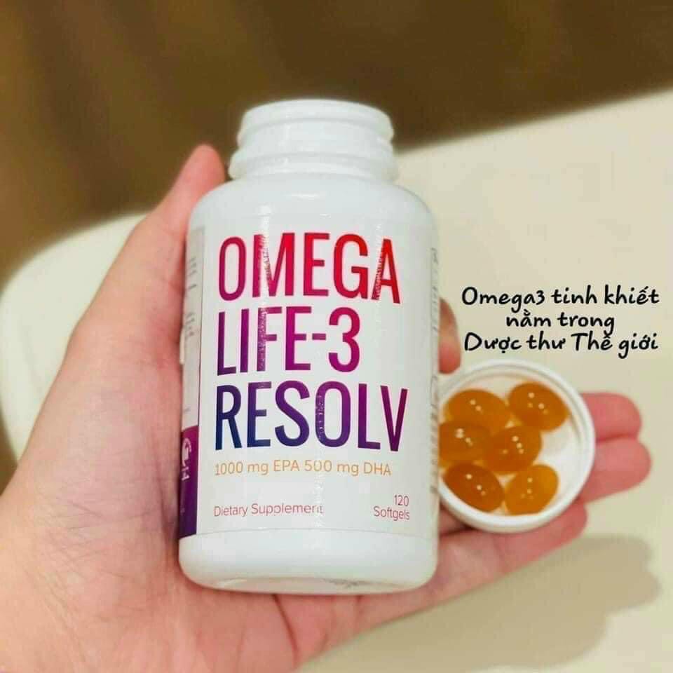 Omega Life 3 Resolv Unicity Chìa Khóa Vàng Phòng Ngừa Bệnh Tim Mạch