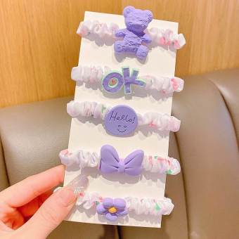 Dây Cột Tóc Thắt Nơ Xinh Xắn Dễ Thương 1 DÂY