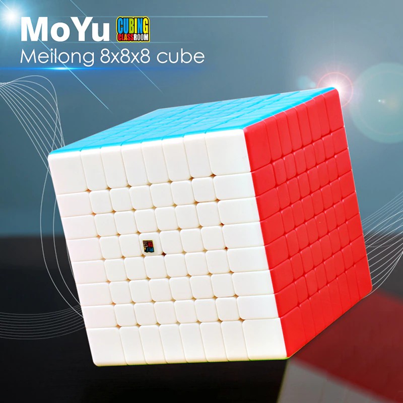 Rubik 8x8 Stickerless MoYu MeiLong Rubic 8 Tầng