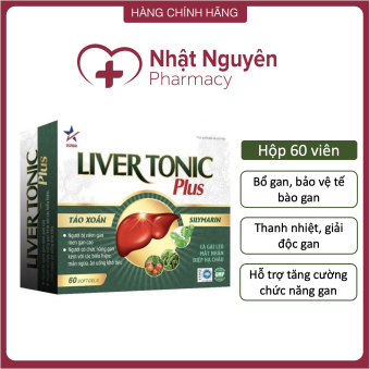 Liver Tonic Plus - GIẢI ĐỘC GAN, HẠ MEN GAN