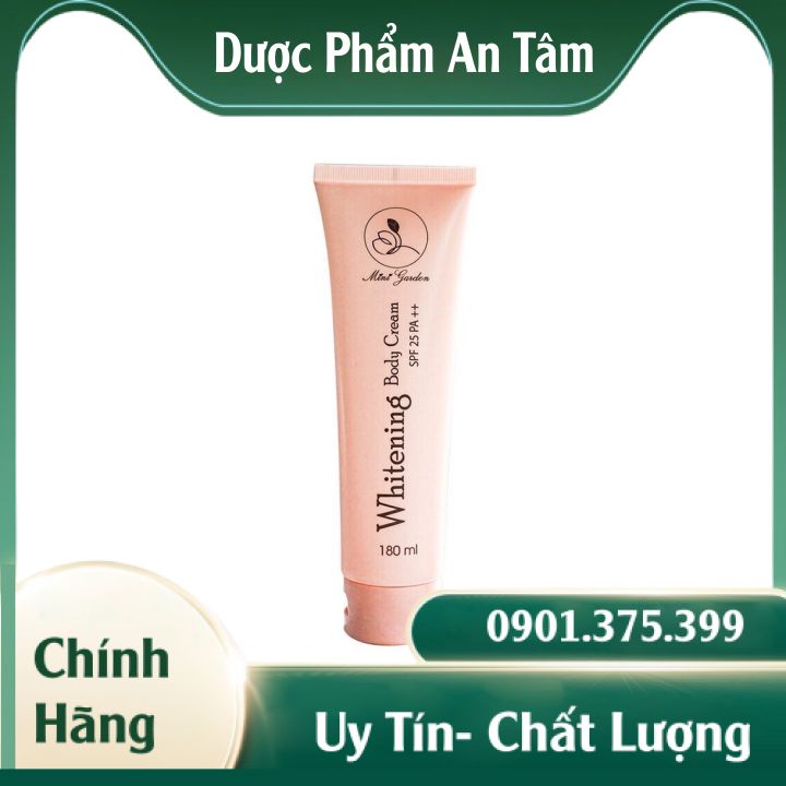 Kem body men bia trắng da chính hãng