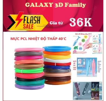 Màu PCL cho Bút vẽ 3D, Bút 3D nhiệt độ thấp