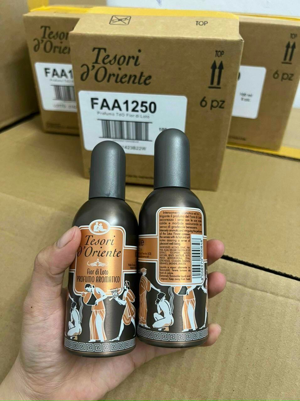 Xịt thơm nước hoa body tesori