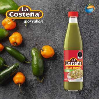 Sốt Ớt Habanero Xanh La Costena Salsa De Habanero Verde, Chai 145ml