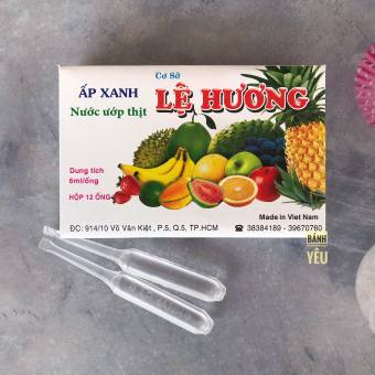 Ấp Xanh Lệ Hương-Nước ướp thịt, làm lạp xưởng HỘP NGUYÊN 12 ống