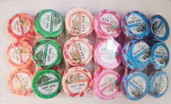 1 vĩ Kẹo dẻo Kim Yến ( 6 hộp ) ( kẹo dẻo của tuổi thơ)