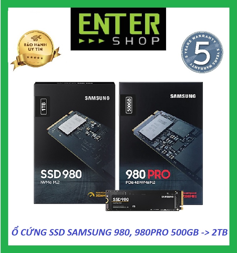 Ổ cứng SSD M.2 PCIe NVMe Samsung SSD 990Pro , 980 Pro ,500GB, 1TB, 2TB - Hàng cũ Bảo hành 3 năm