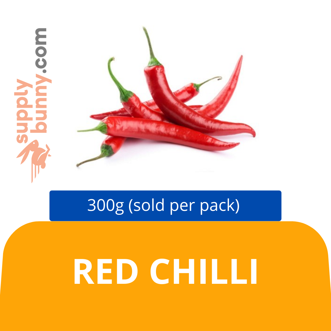 KLANG VALLEY ONLY! CHILLI RED 红辣椒 300GM