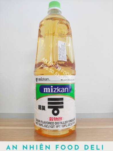 Giấm Gạo Nhật Bản Dấm Mizkan Chai 1.8Lít