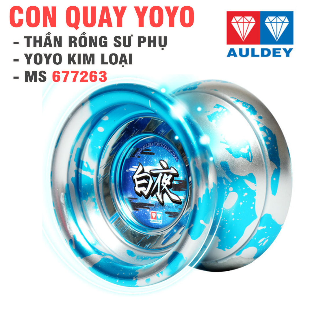 Yoyo con quay bằng kim loại đồ chơi trẻ em Thần Rồng Sư Phụ mã 677263