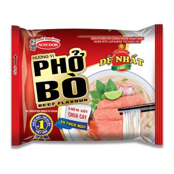 Combo 5 Gói Phở Đệ Nhất Acecook 65G - Phở Bò