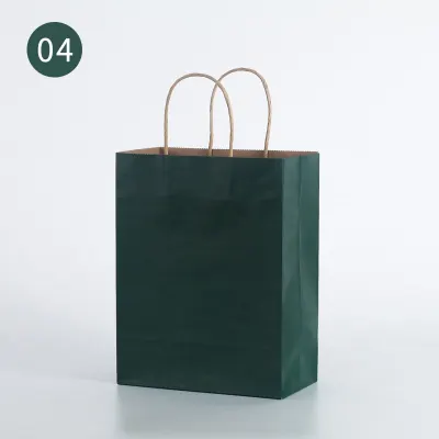 10PCS Set Kraft Paper Bag Birthday Party Bag Gift Bag Paper Bag Goodie Bag (2)