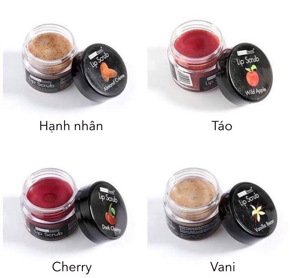 [free ship]Tẩy tế bào chết môi Lip Scrub - Son Tẩy Tế Bào Chết Môi Beauty Treats Lip Scrub 10g Tẩy Da chết môi mang lại đôi môi căng mọng