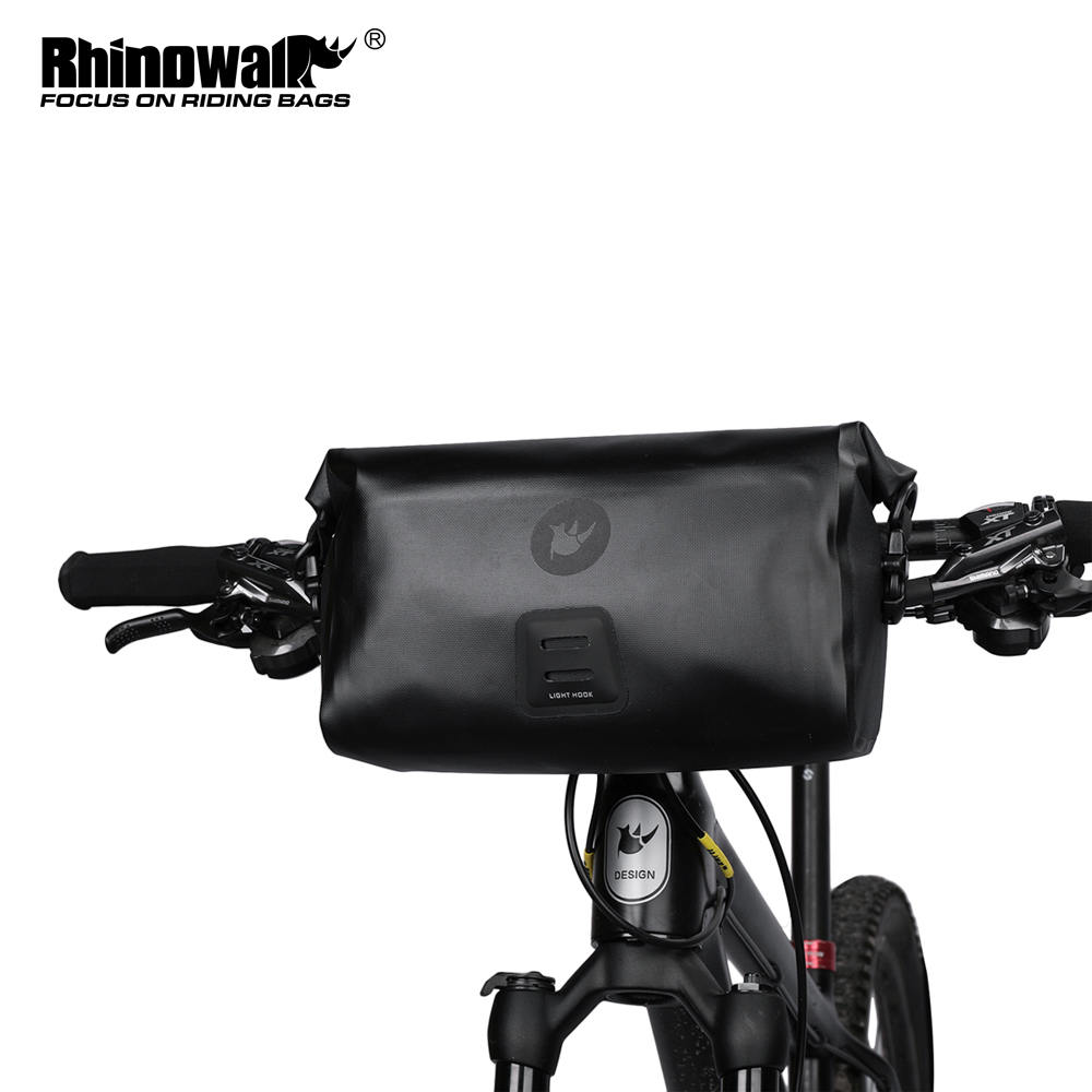 Rhinowalk túi ghi đông xe đạp túi đạp xe dung tích lớn chống nước 4l-12l túi đạp xe ống trước 2 mảnh phụ kiện xe đạp leo núi