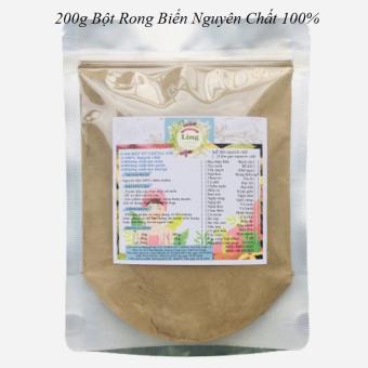 Bột Rong biển 100g-200g có giấy VSATTP và ĐKKD nguyên chất thiên nhiên 100% dùng để đắp mặt đa công dụng