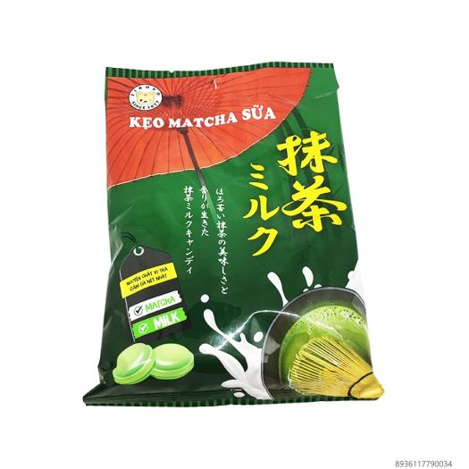 Delici - Gói kẹo matcha sữa EIKODO - mang đệm đà phong cách Nhật Bản