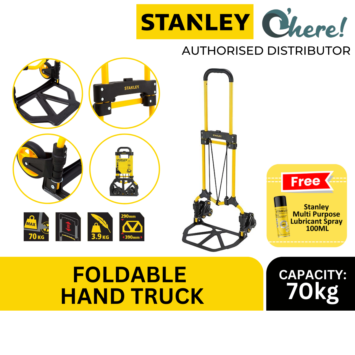 Stanley Carretilla Plegable Ft-591