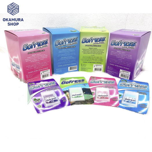 Kẹo Lá Ngậm Thơm Miệng Gofress vị Bạc hà Cay