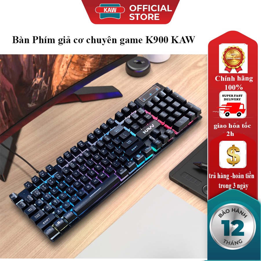  Ban phim may tinh bàn phím gaming bàn phím chơi game gaming keyboard THESE WRAN GLER GXPRO Phiên bản 2021 Led Màu Vàng  - Top 10 bàn phím chơi Game Đẹp Chất Giá Tốt độ nhạy cao bảo hành 1 đổi 1 