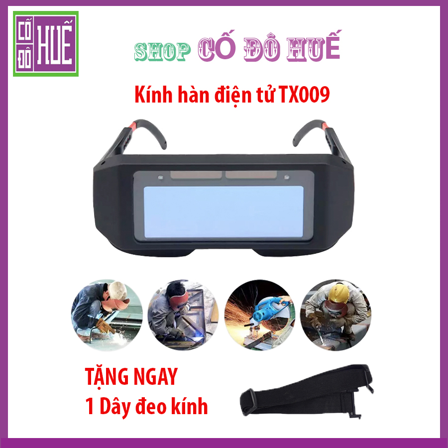 Kính hàn điện tử tx009 shop cố đô huế, kính hàn bảo vệ mắt, kính hàn điện tử cao cấp