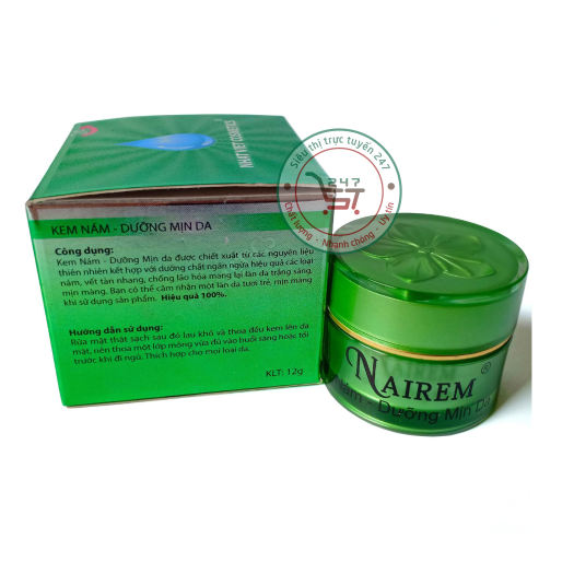 Kem nám - Dưỡng mịn da Nairem 8g (Xanh)Siêu thị trực tuyến 247