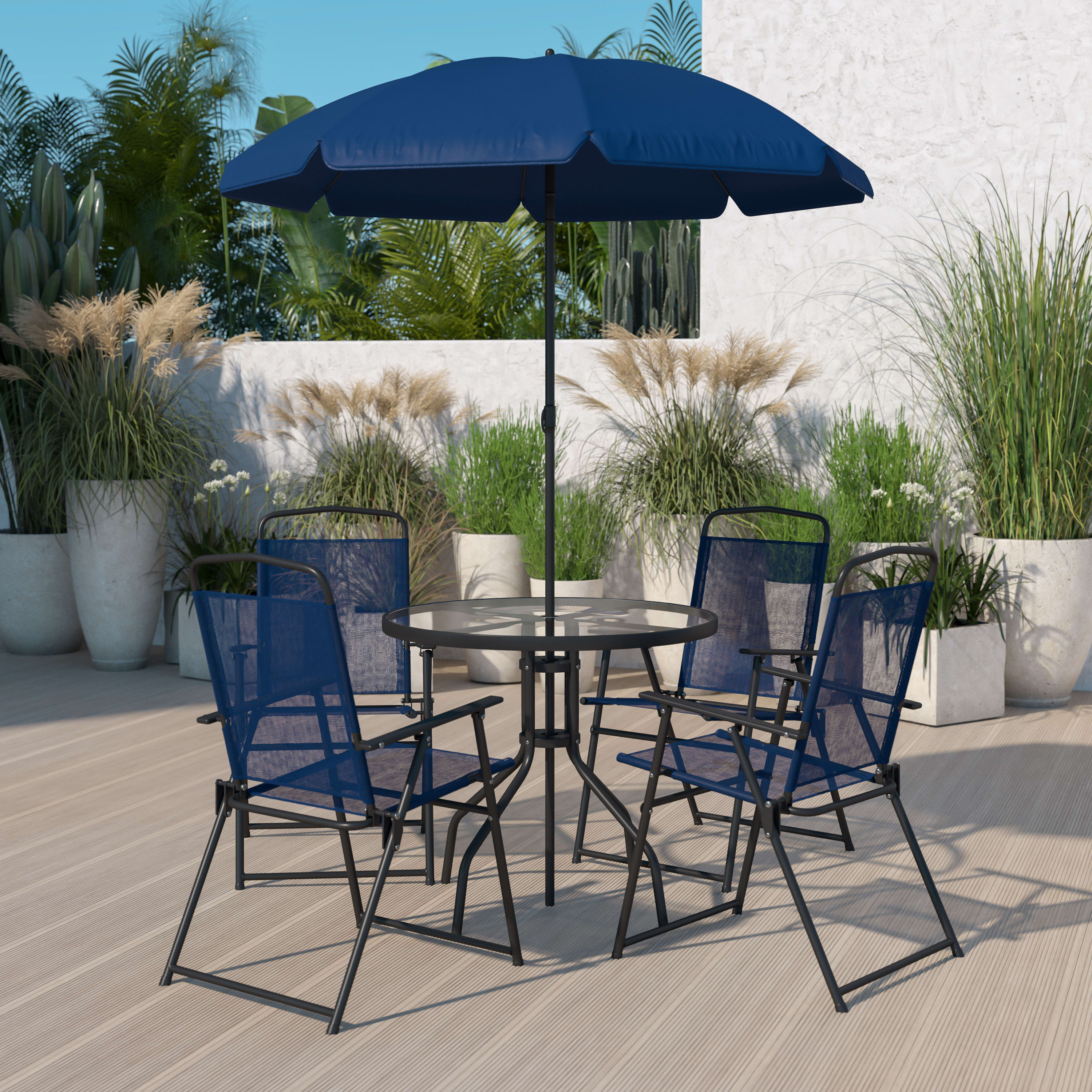 high top patio table umbrella