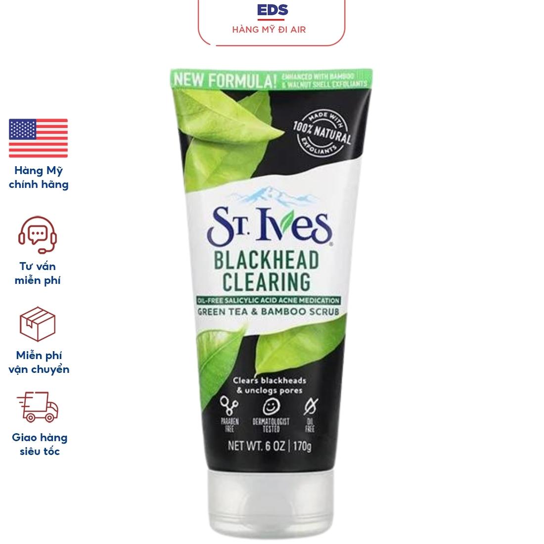 Sữa rửa mặt tẩy tế bào chết st.ives - eds hàng mỹ