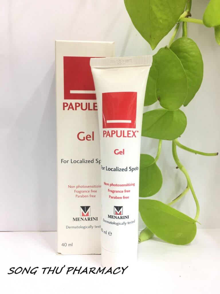 Papulex gel – gel bôi ngăn ngừa mụn